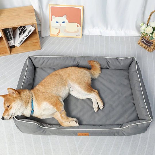 Panier orthopédique chien amovible et imperméable