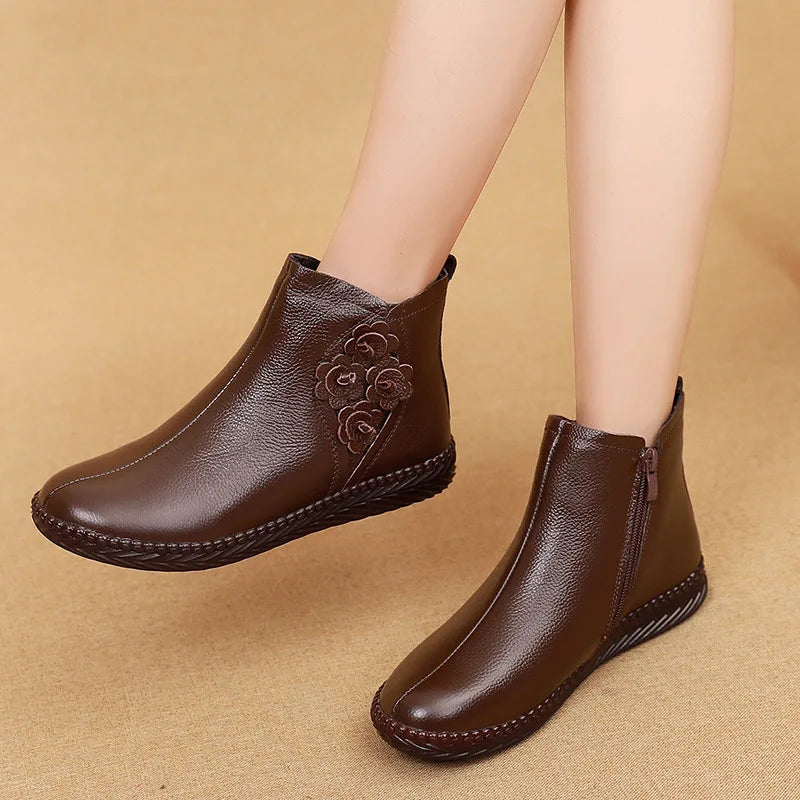Botte orthopédique femme look urbain