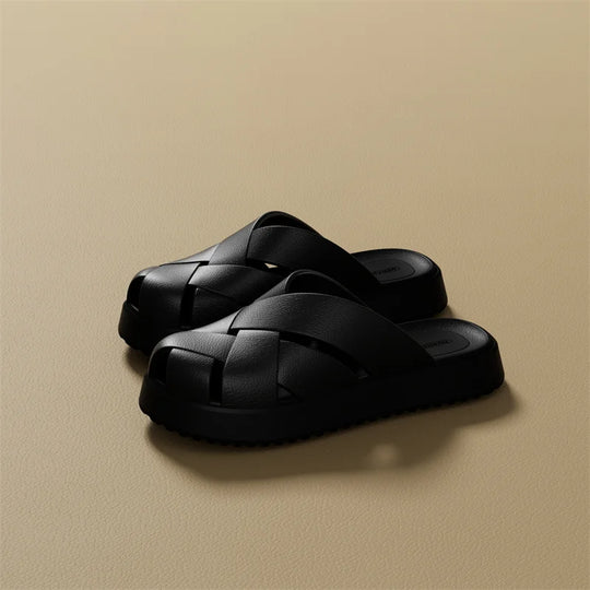 Chausson orthopédique femme antidérapant été