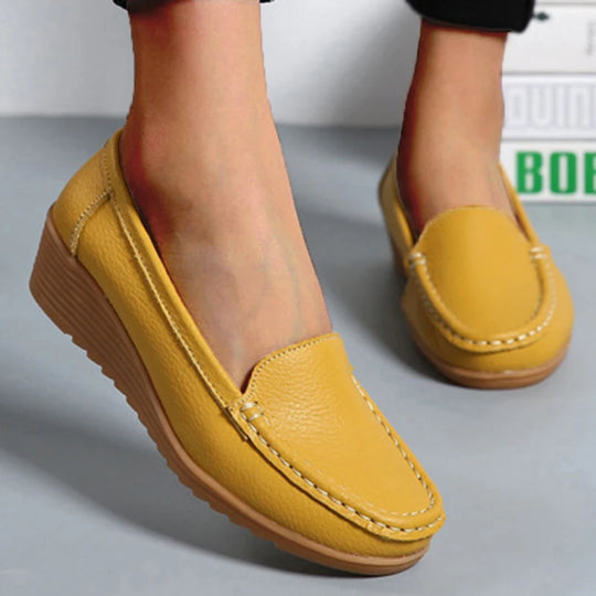 Mocassin orthopédique femme style classique