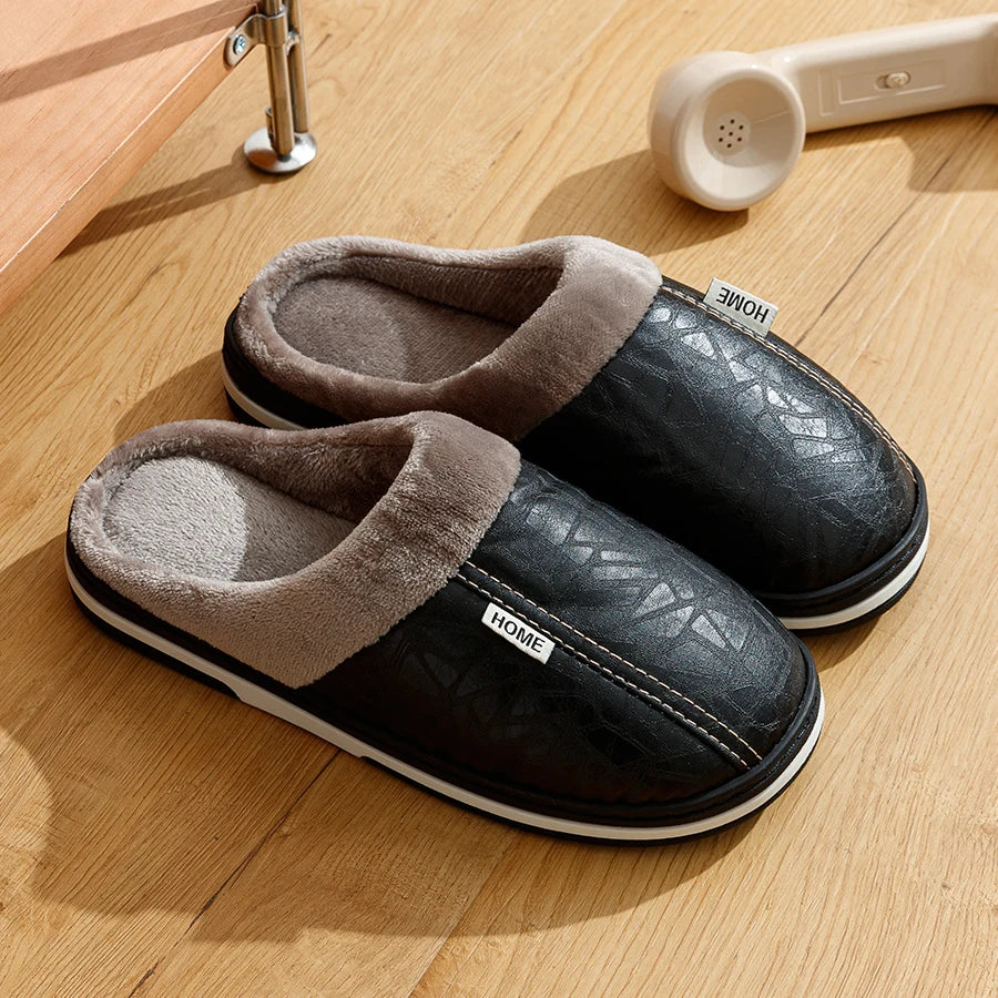 Chausson orthopédique homme semelle épaisse confort