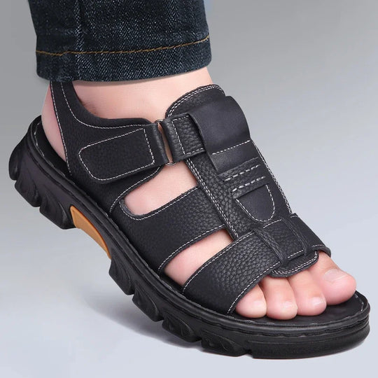 Sandale orthopédique homme confort enveloppant