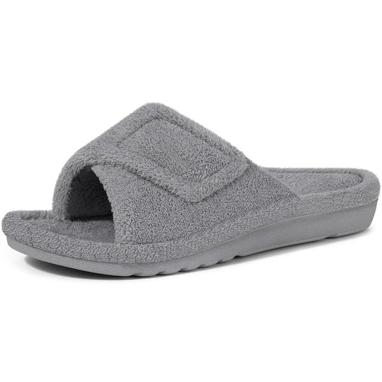 Chausson orthopédique femme en tissu éponge doux