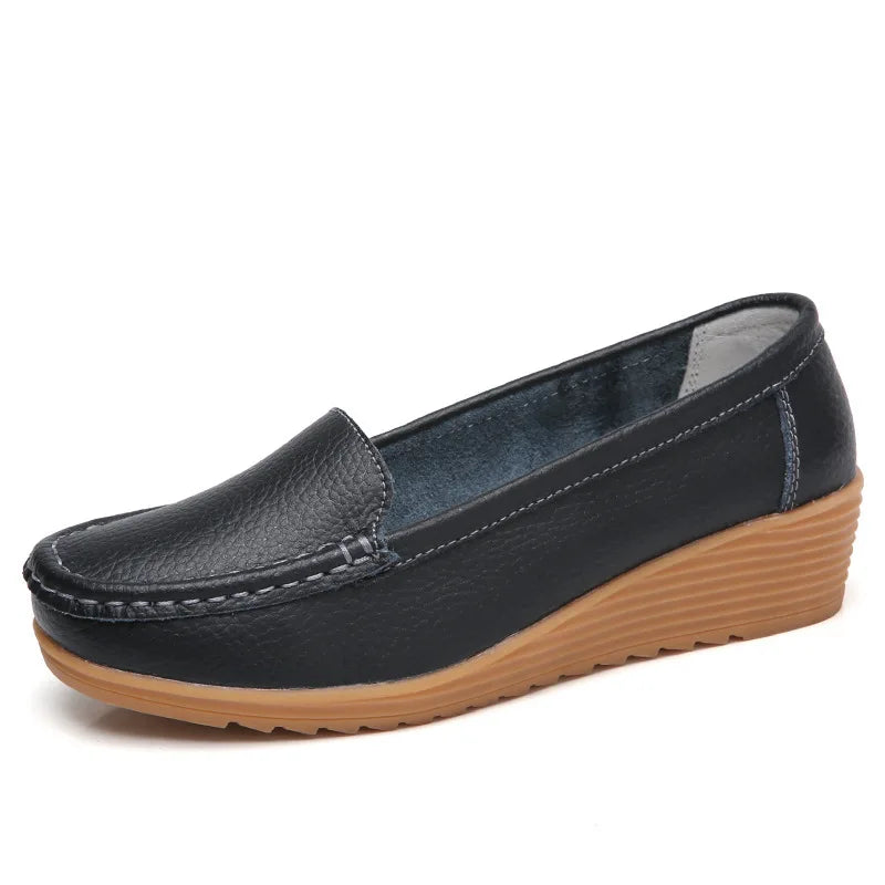 Mocassin orthopédique femme style classique