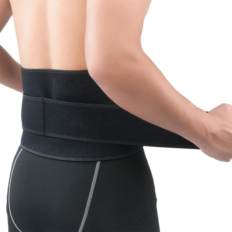 Corset orthopédique lombaire sport ajustable à double sangle