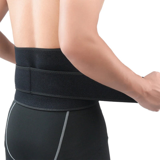 Corset orthopédique lombaire sport ajustable à double sangle