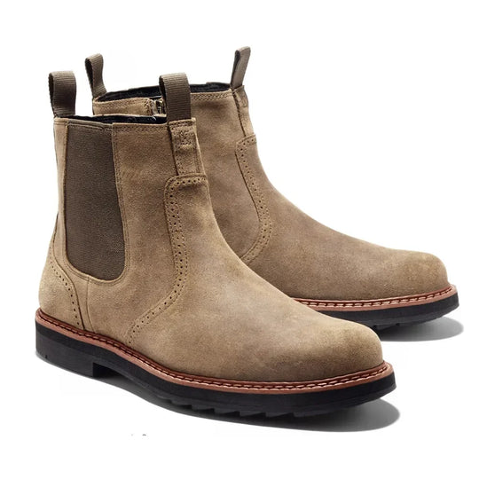 Botte orthopédique homme à fermeture chic urbain