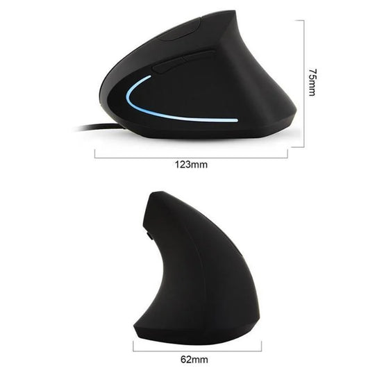 Souris orthopédique filaire ergonomique gaming