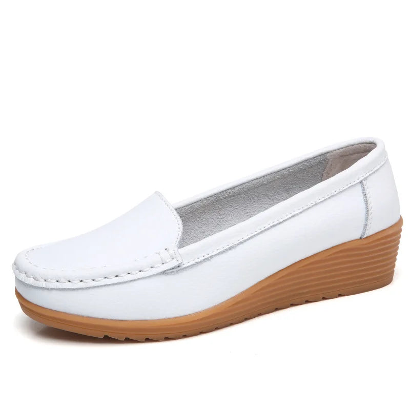 Mocassin orthopédique femme style classique