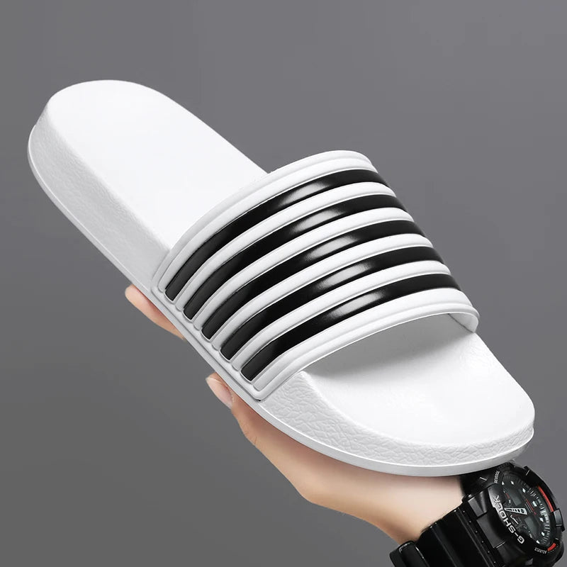 Claquette orthopédique homme style sportif à bandes