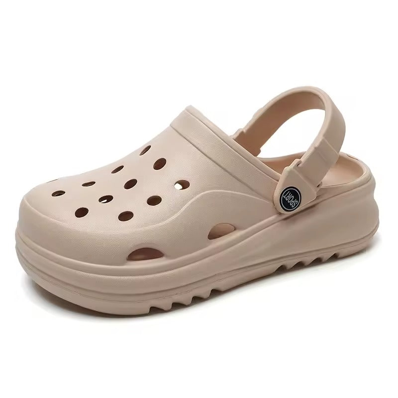 Sabot orthopédique femme léger et respirant beige