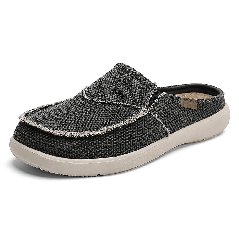 Sabot orthopédique homme confort décontracté noir