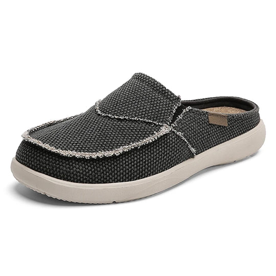 Sabot orthopédique homme confort décontracté noir