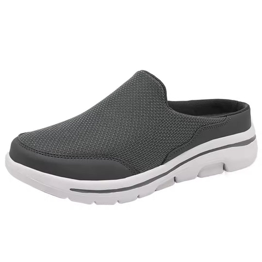  Sabot orthopédique homme à enfiler respirant gris