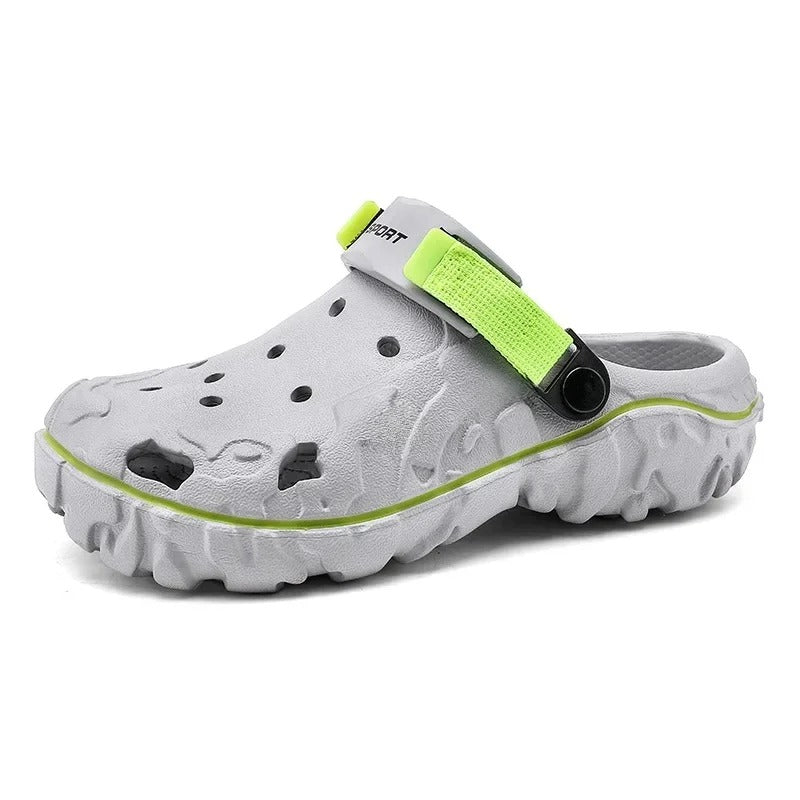 Sabot orthopédique homme léger et amortissant gris