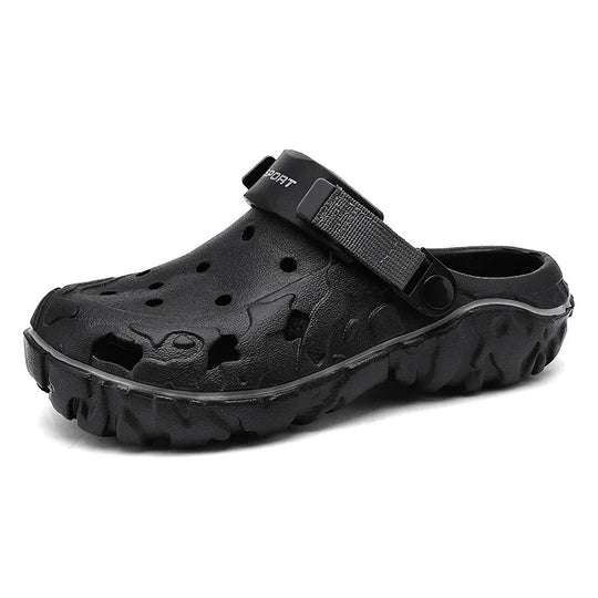 Sabot orthopédique homme léger et amortissant noir