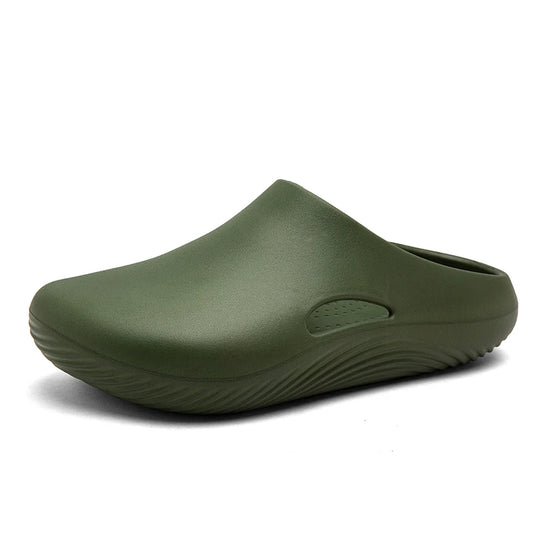 Sabot orthopédique homme waterproof ergonomique kaki