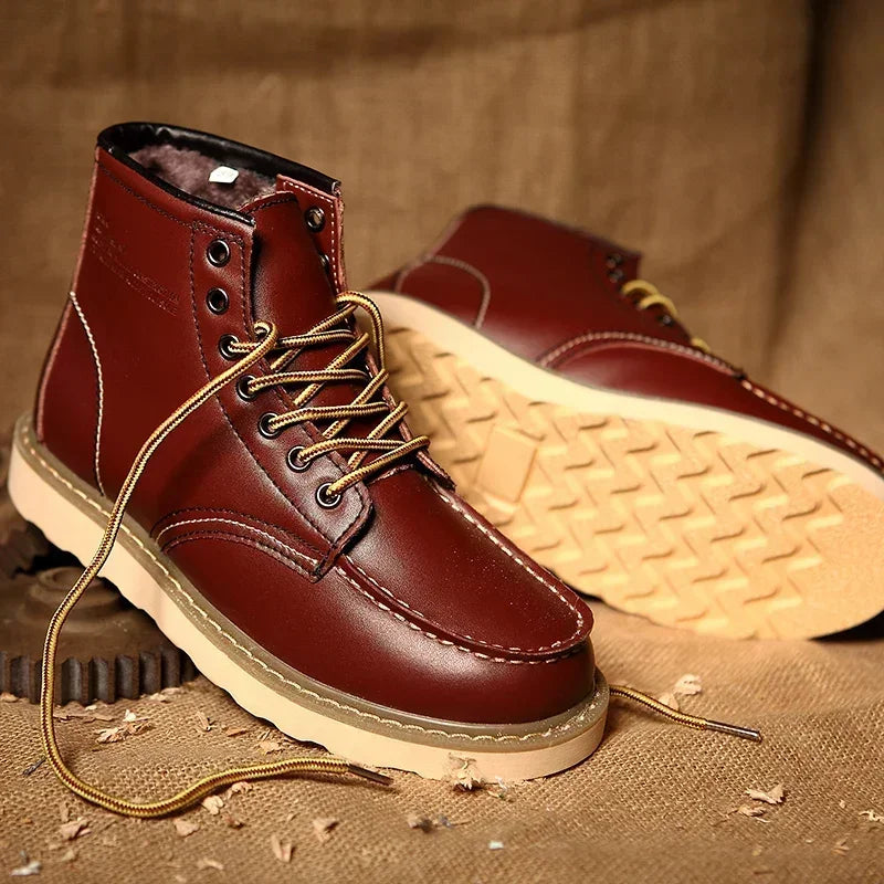 Botte orthopédique homme marche tout-terrain