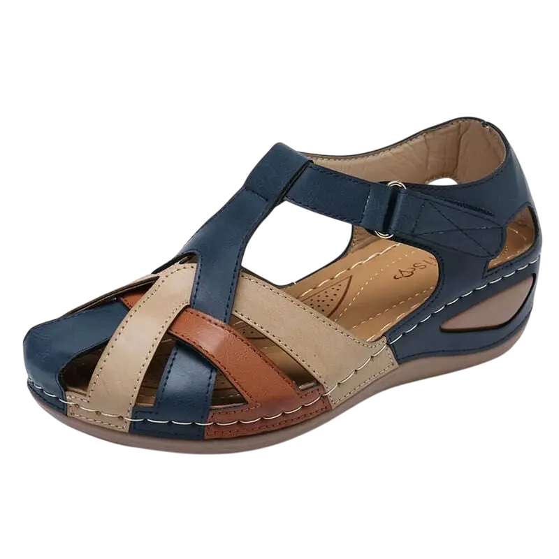 Sandale orthopédique femme design ajouré
