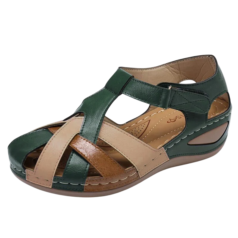 Sandale orthopédique femme design ajouré