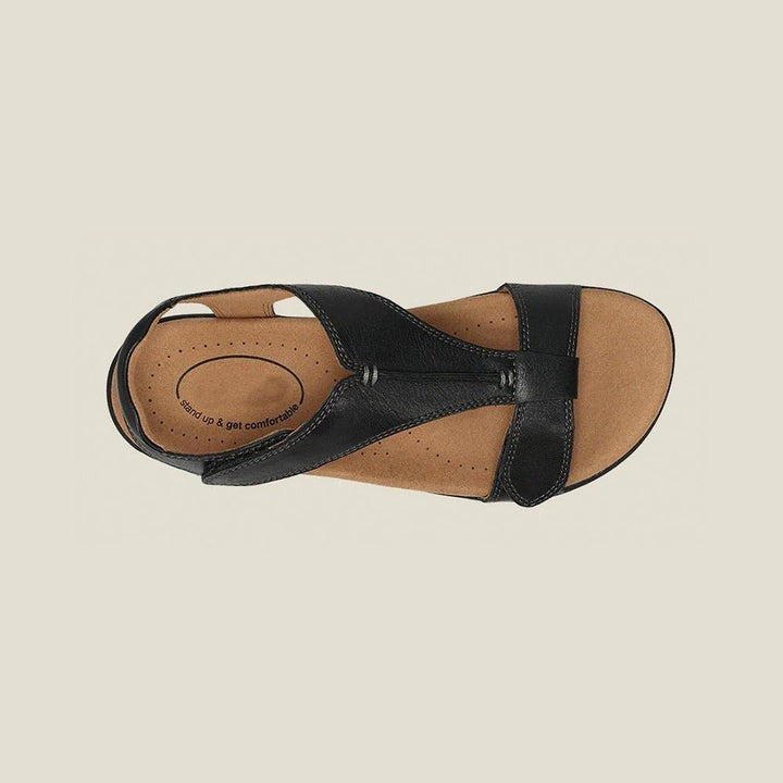 Sandale orthopédique femme minimaliste ouverte