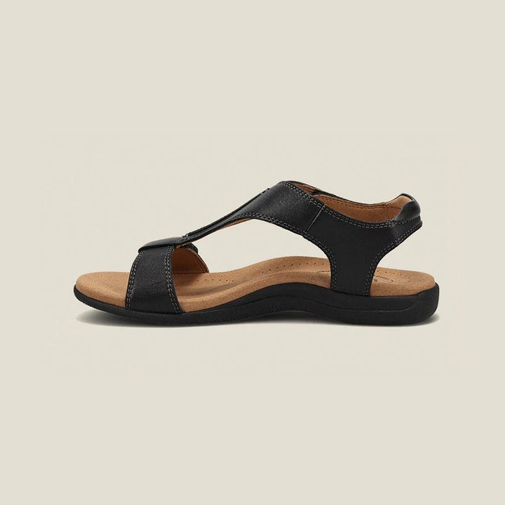 Sandale orthopédique femme minimaliste ouverte