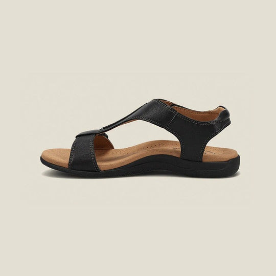 Sandale orthopédique femme minimaliste ouverte
