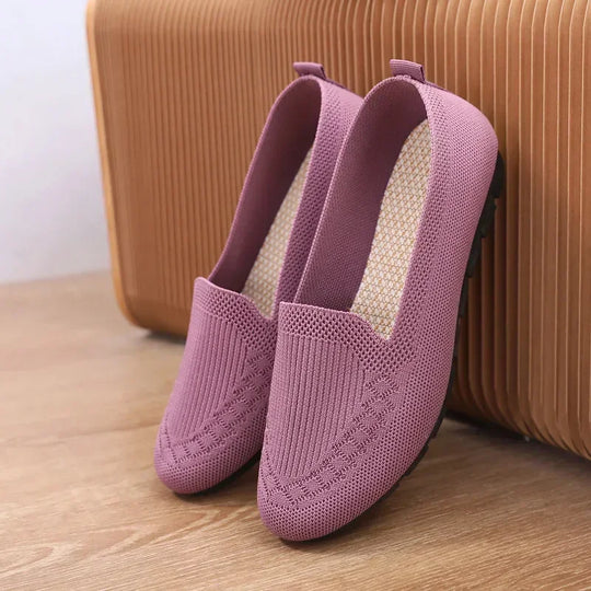 Mocassin orthopédique femme à semelle flexible