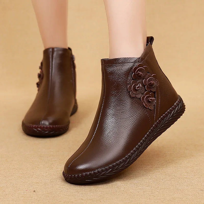 Botte orthopédique femme look urbain