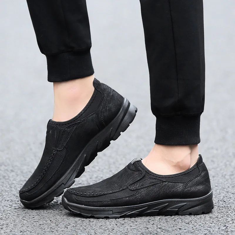 Mocassin orthopédique homme semelle ergonomique