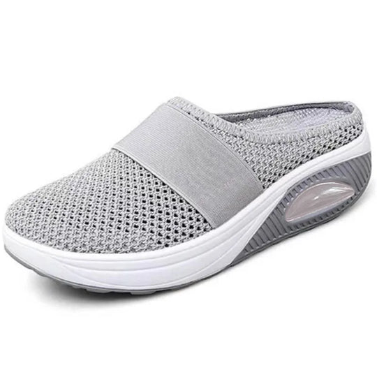 Sabot orthopédique femme avec tissu extensible et soutien