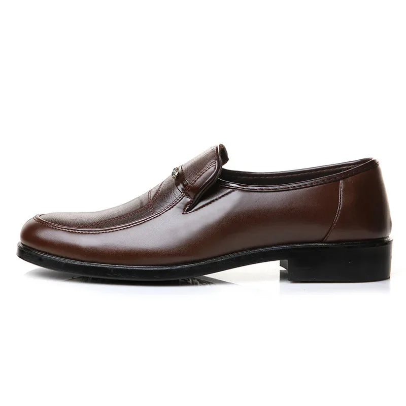 Mocassin orthopédique homme bout carré élégant