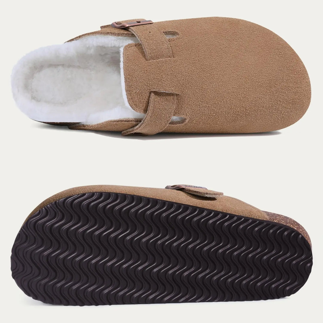 Chausson orthopédique femme à bride réglable