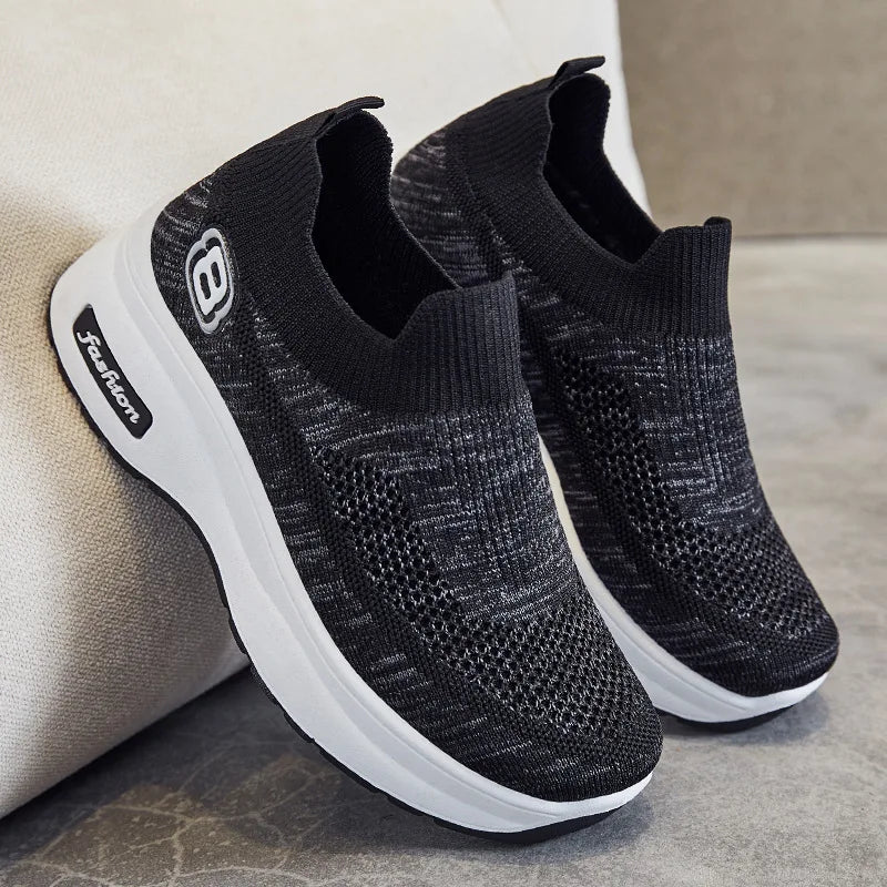 Basket orthopédique femme moderne slip-on
