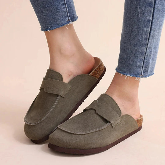 Sabot orthopédique femme style mocassin confortable