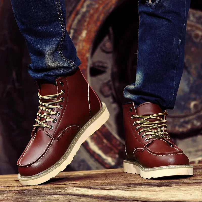 Botte orthopédique homme marche tout-terrain