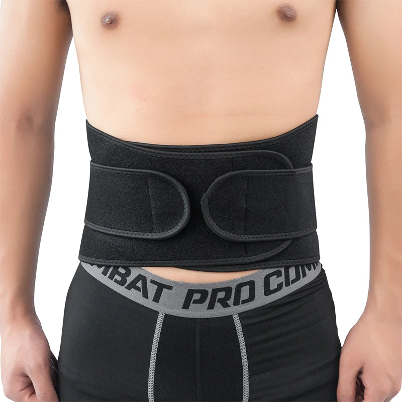 Corset orthopédique lombaire sport ajustable à double sangle