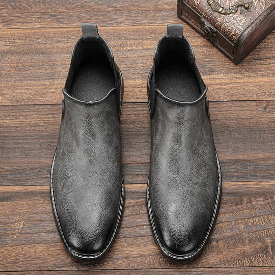 Botte orthopédique homme style vieilli moderne