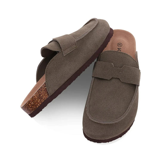 Sabot orthopédique femme style mocassin confortable