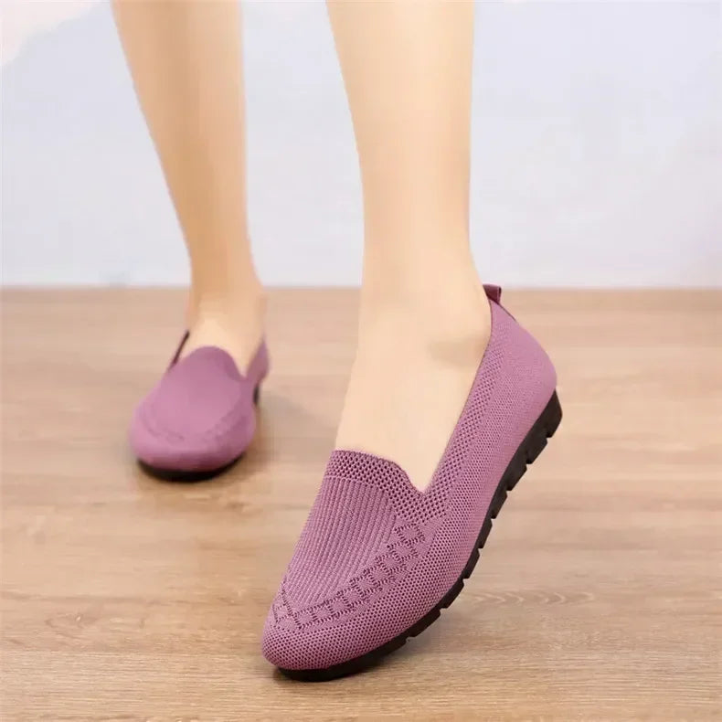Mocassin orthopédique femme à semelle flexible