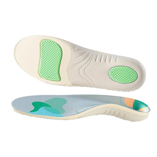 Semelle orthopédique pied plat confort quotidien beige