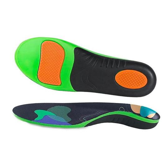 Semelle orthopédique pied plat confort quotidien noir