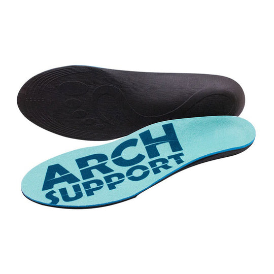 Semelle orthopédique pied plat sport renforcée bleu