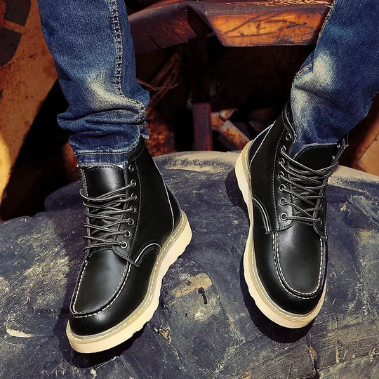 Botte orthopédique homme marche tout-terrain