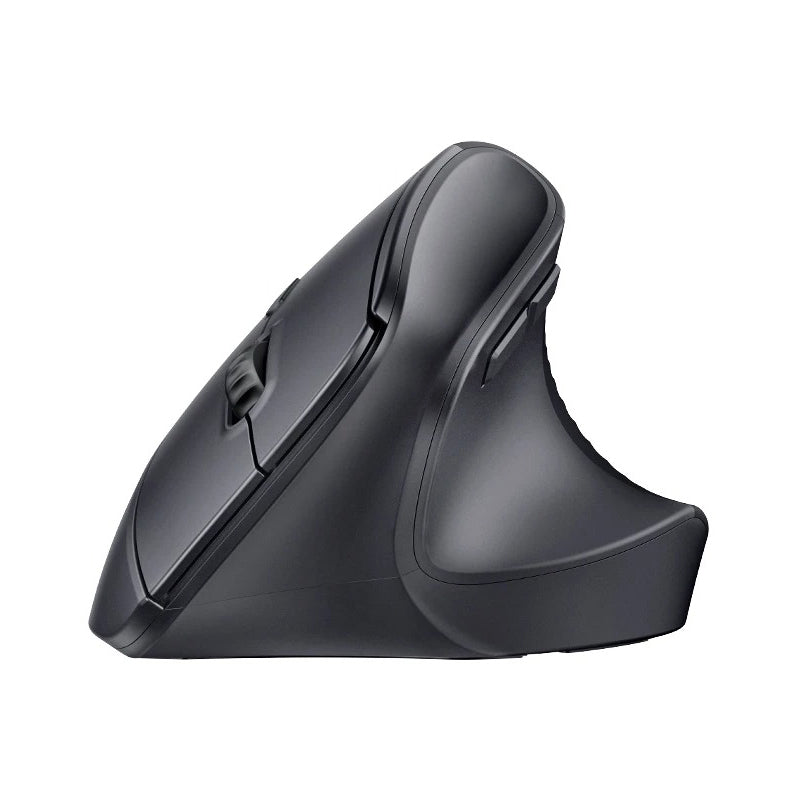 Souris orthopédique sans fil ergonomique Bluetooth noir