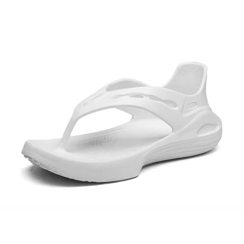 Tong orthopédique femme amortissante blanc