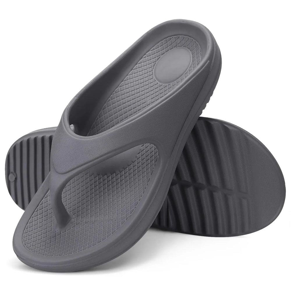 Tong orthopédique femme ultra légère gris