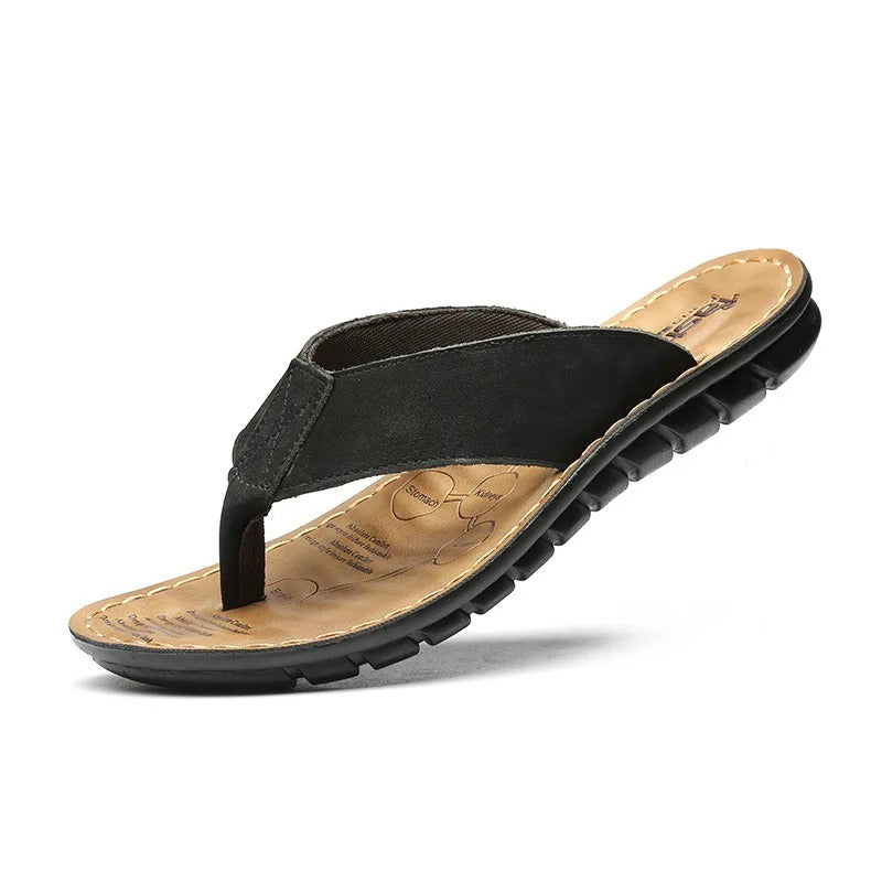 Tong orthopédique homme semelle confort renforcée
