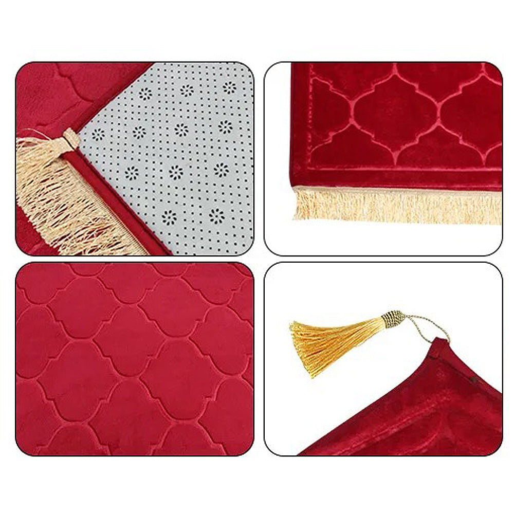 Tapis de prière orthopédique de voyage antidérapant et pliable