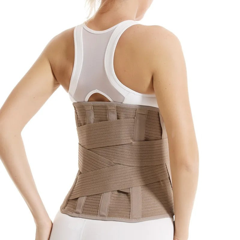 Corset orthopédique lombaire maintien renforcé avec sangles latérales